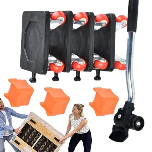 Foway Werkzeug zum Bewegen von Möbeln,Werkzeug zum Bewegen von Möbelliften,Werkzeug zum Bewegen von Möbeln | Kühlschrankschieber, Gerätetransportschieber, Möbeltransportschieber zum Bewegen Schwerer von Foway