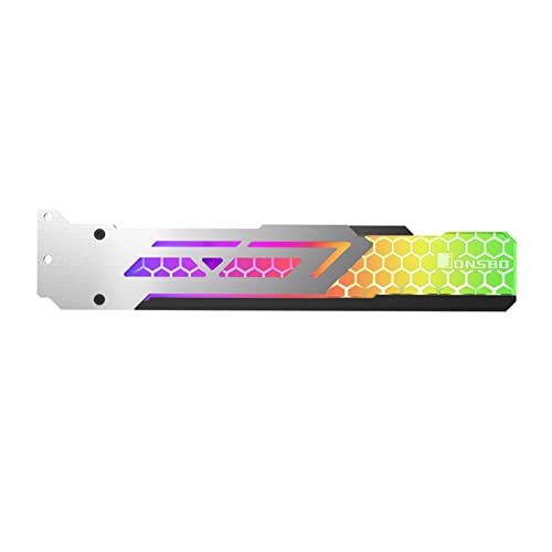 Fowybe GPU-Halterung | Auto-RGB-Grafikkarte | Universelle GPU-Halterung Magic Video Card Sag Holder mit ARGB-LED-Leuchten (separat erhältlicher ARGB-Pin oder 5 ARGB-Controller) von Fowybe