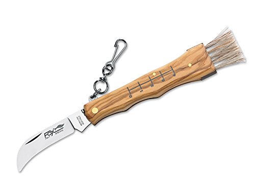 Fox Knives Herren Funghi Olive Taschenmesser, Braun, One Size von Fox Knives