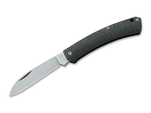 Fox Knives Unisex – Erwachsene Nauta Micarta Green Messer, Grün, 18,5 cm von Fox Knives