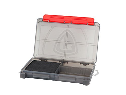 Fox Rage Compact Storage Box Medium 22,1x14,47x2,75cm - Angelbox für Jigköpfe, Drillinge, Angelhaken & Kleinteile, Kleinteilebox von Fox