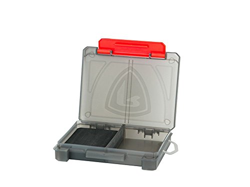 Fox Rage Compact Storage Box Small 14x11,52x2,55cm - Kleinteilebox für Jighaken, Snaps & Angelhaken, Tacklebox für Angelzubehör von Fox