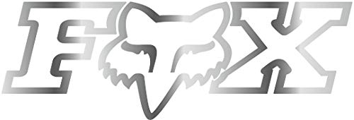 FOX F-Head X TDC 28 Sticker (Chrome,One Size) von Fox