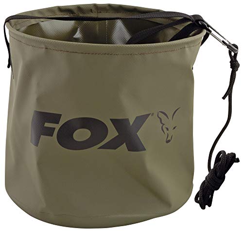 Fox Collapsable Large Water Bucket inc Rope/Clip - 10 L Falteimer von Fox