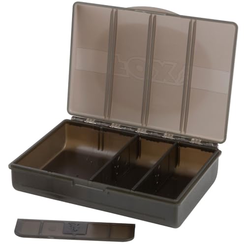 Fox Edges Adjustable Box Standard - Zubehörbox für Karpfenzubehör, Kleinteilebox für Angelzubehör, Tacklebox, Angelbox von Fox