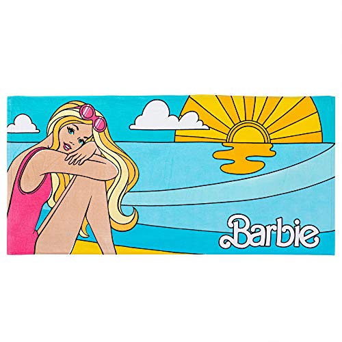 Franco Kinder-Strandtuch, superweich, Baumwolle, 71,1 x 147,3 cm, Barbie von Franco