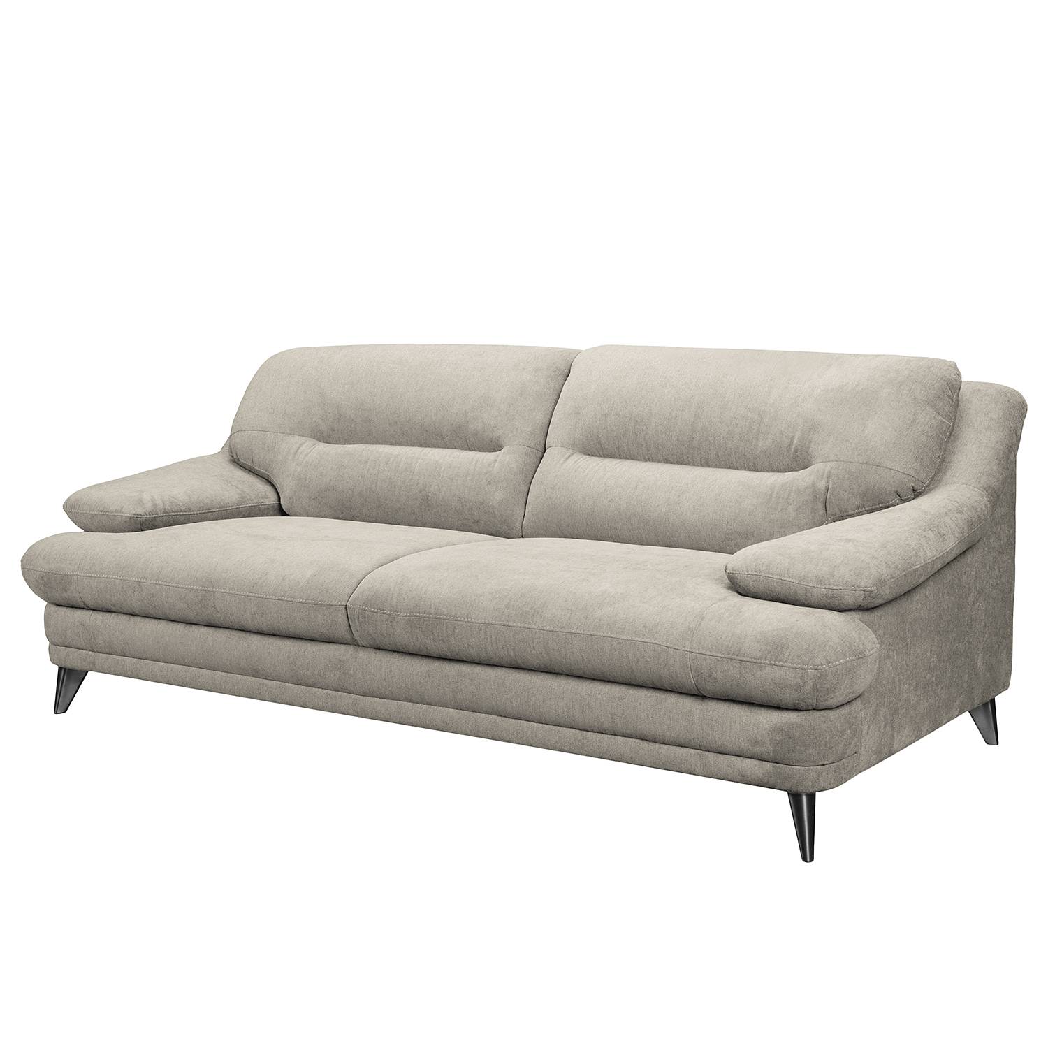 Fredriks Sofa Lutz I 3-Sitzer Kaschmir Microfaser 220x87x100 cm von Fredriks