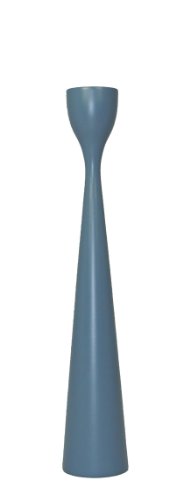 Freemover - Kerzenständer, Kerzenleuchter - Rolf - Höhe: 33 cm - Farbe: Dove Blue - Tauben Blau von Freemover