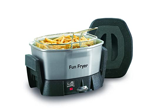FRITEL Mini Friteuse FF 1200M Fun Fryer - 1,5 Liter - 1400W von Fritel