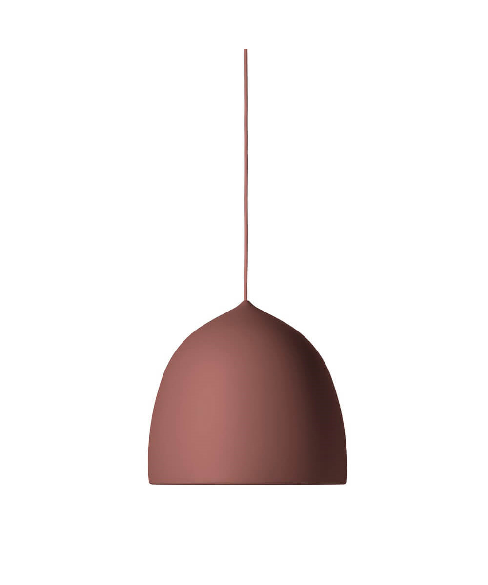 Fritz Hansen - Suspence P1.5 Pendelleuchte Powder Burgundy von Fritz Hansen