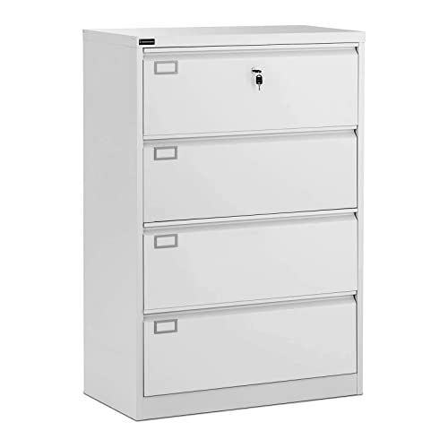 Fromm & Starck Star_MCAB_10 Hängeregisterschrank 132 cm 4 Schubladen Stahl 0,6 mm Mehrzweckschrank Aktenschrank Büroschrank Werkzeugschrank von FROMM & STORCK