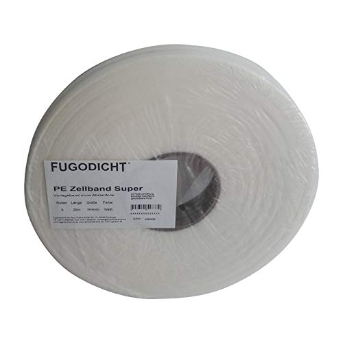 Fugodicht PE Zellband-Vorlegeband Super 3x12mm x 100m weiß von Fugodicht