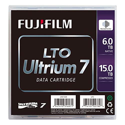 Fujifilm Fuji 16456574 Ultrium 7 – 6Tb/15TB Silver von Fujifilm