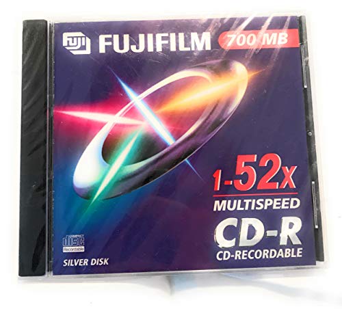 FUJI CD-R 80, 52x, 50er Cakebox von Fujifilm