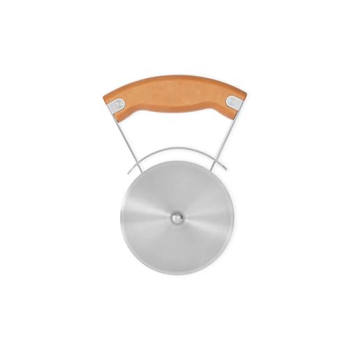 Full Circle Präzisions-Pizza-Rad: Müheloses Schneiden und umweltfreundliches Design. Schwenkbarer Griff für Stabilität, Kraft, Kontrolle und einfache Reinigung von Full Circle
