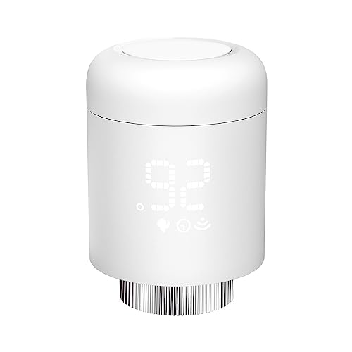 Smartes Heizkörperthermostat,WiFi Heizungsthermostat,Smart Thermostate Heizung für Heizung und Digitale Einzelraumsteuerung per App (01) von Fulluky