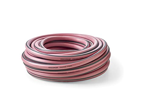 G.F. SRL RECO Schlauch, 25 m Bewässerungsschlauch Ø 5/8" aus recyceltem Kunststoff, Ultramemory Struktur, Non Torsion, UV-resistent, Anti-Algen, Farbe Fuchsia von G.F.