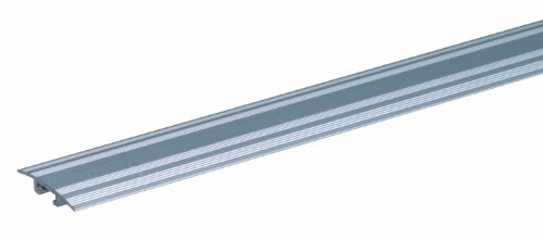 Alberts 490799 Übergangsprofil für verdeckte Montage | Aluminium, silberfarbig eloxiert | 900 x 32 mm von Alberts