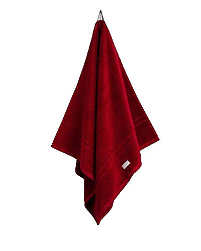 GANT Organic Premium Handtuch Farbe Dunkelrot Größe 50x100cm von GANT