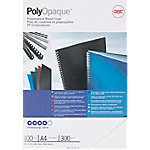 GBC PolyOpaque Einbanddeckel A4 Polypropylen 300 Mikron Weiß 100 Stück von GBC