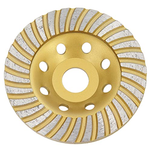 Diamant Schleiftopf 125 mm Schleifteller Betonschleifer Topfscheibe M14 Golden von GEPCO Advanced Technology