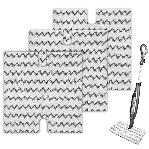 Steam Mop Pads Ersatz für Shark Lift-Away Pro & Genius Pocket Steam Mop Serie S3973 S3973D S3973WM S5001 S5003D S5002Q S5003A S6001W S6001WM S6002 S6002C S6003 Waschbarer wiederverwendbarer Mopp Pads, von GFRED