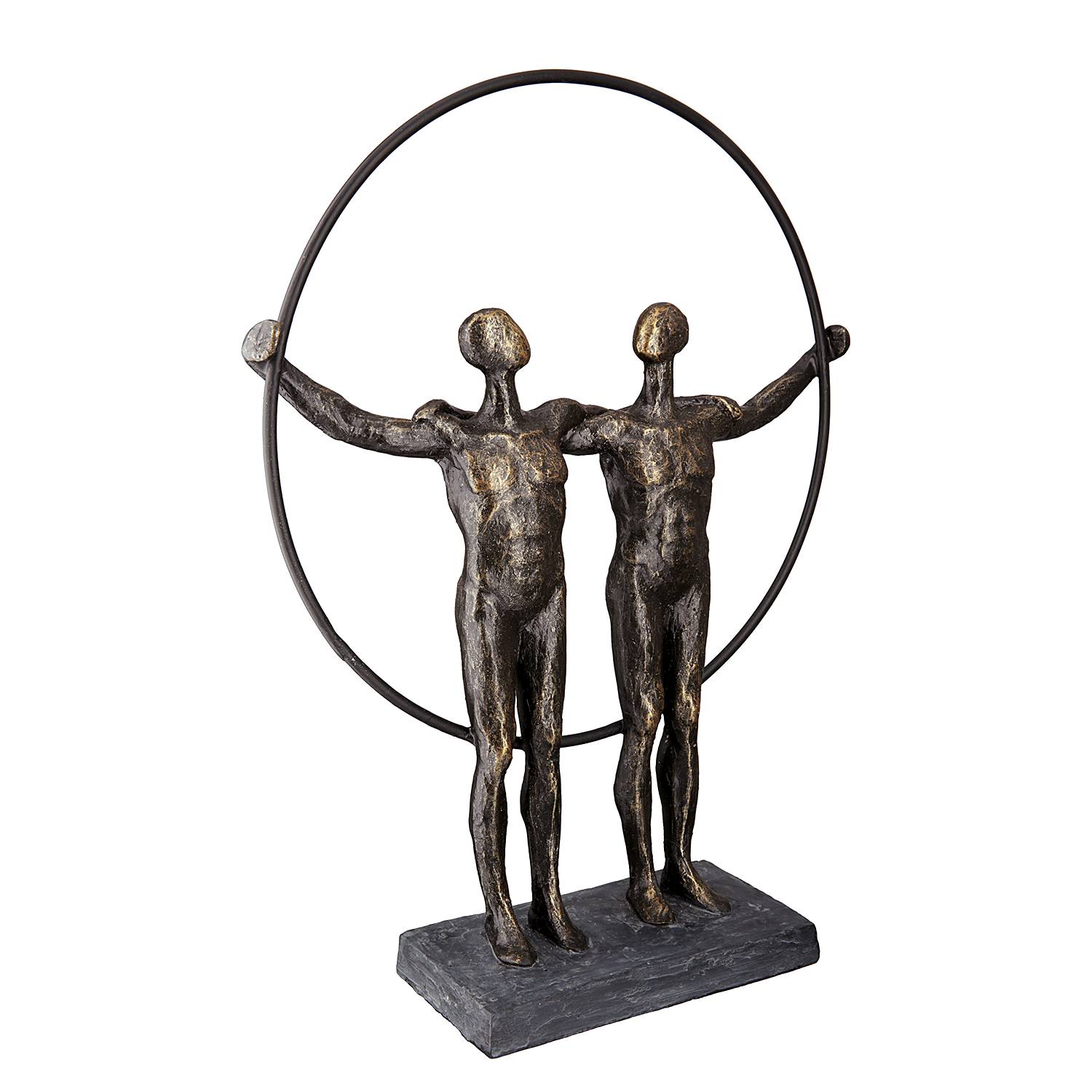 Skulptur Two Men von GILDE