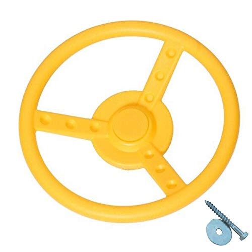Lenkrad/Steuerrad für Spielturm, gelb von GK