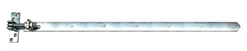 Ladenband | Torband | einstellbar | verstellbar, Längen 300-1000 mm lang (Länge: 1000 mm, galvanisch blau verzinkt) von GK