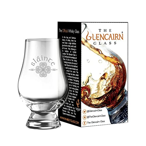 Glencairn Whisky-Spirituosen-Verkostungsglas mit schottischer Gravur "Slainte Celtic Cross", 170 ml von GLENCAIRN