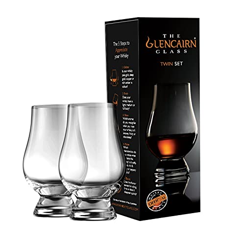 The Glencairn Glass Nosingglas Whiskey Whisky Glas 2 Stück übereinander von GLENCAIRN