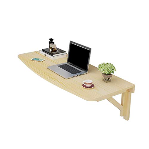 GMLBRMW Computertisch, klappbarer, wandmontierter Drop-Leaf-Tisch, Küchen- und Esstisch, Schreibtisch, Büro, Computer-Arbeitsplatztisch von GMLBRMW