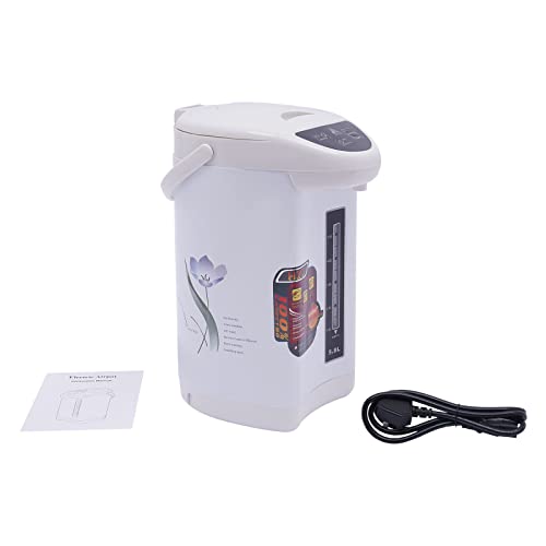 5.8L 750W Heißwasserspender Kettle Water boiler Dispenser Hot Tea Maker Automatisch isolierender elektrischer Wasserkocher aus 304 Edelstahl für Zuhause Kochender (Weiß) von GMSLuu