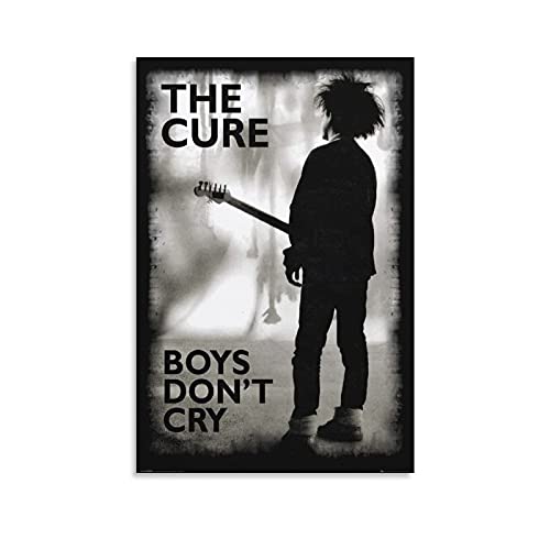 GNKIO Music Boys Dont Cry The Cure Poster Dekorative Malerei Leinwand Wandkunst Wohnzimmer Poster Schlafzimmer Malerei 24x36inch(60x90cm) von GNKIO