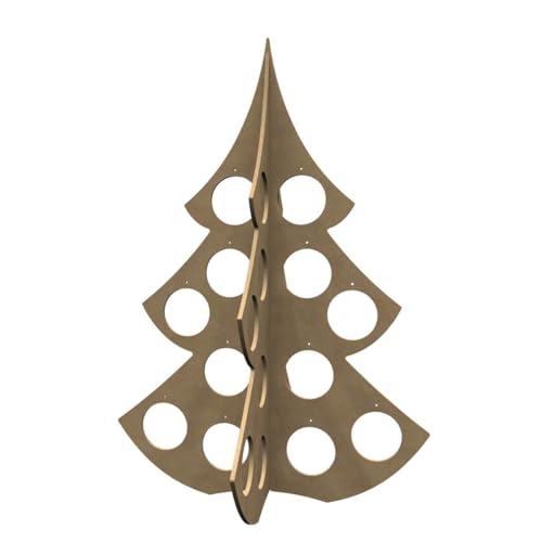 Aladine – Weihnachtsbaum aus Holz zum Dekorieren – 52 x 76 cm – 2166 von GOMILLE