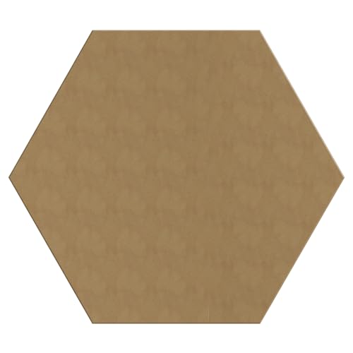 Gomille - Hexagon – 30 x 26 cm – Form aus Holz zum Dekorieren – PEFC-zertifiziert 100% – 4217 von GOMILLE