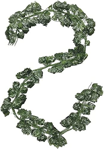 Künstliche Efeu-Girlande, 7.2Ft gefälschte künstliche Efeu-Reben hängende Blätter Girlande für drinnen und draußen, künstliche gefälschte Greenery Reben Pflanzen für Hochzeit, Zuhause (24 Pakete) von GONICVIN