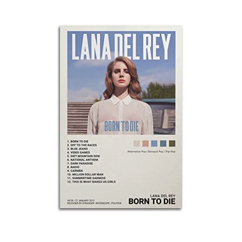 90s Lana Del Rey Born To Die Album Cover (2) Poster Dekorative Malerei Leinwand Wandkunst Wohnzimmer Poster Schlafzimmer Malerei,Wandkunst Bilddruck Moderne Familienzimmer Dekor 08x12inch(20x30cm) von GOSER