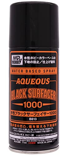 Mrhobby - Aqueous Black Surfacer 1000 40 Ml Jar Hsf-03mrh-hsf-03 von GSI Creos