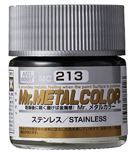 Mrhobby - Mr. Metal Colors 10 Ml Stainless (Mrh-mc-213) von GSI Creos