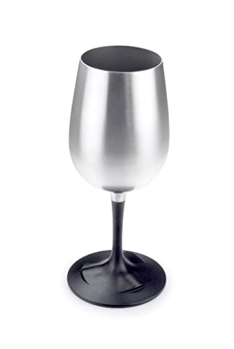 GSI Weinglas Weißwein Glas, Edelstahl, 63305, 1 Stück (1er Pack) von GSI Outdoors