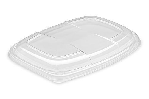 GUILLIN – cookipack covcook1250tp Pack 16 Beutel 20 Ersatzdeckel Deckel Mikrowellentauglich für Box Warm, Kunststoff, transparent, 25,5 x 19 x 2 cm von GUILLIN