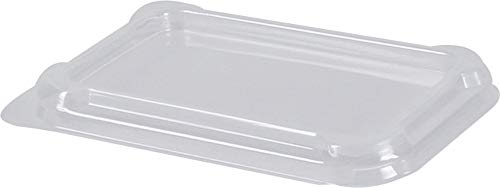 GUILLIN cov1500tp Karton Deckel für Barquette, Kunststoff, transparent, 20,3 x 14,2 x 1,2 cm von GUILLIN