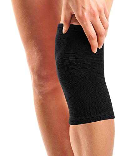 GUTEINTE Elastisches Knie-Bandage-Bandage-Kniebandage, unterstützt und lindert Schmerzen, Einheitsgröße, Unisex, 2 Stück, Schwarz von GUTEINTE
