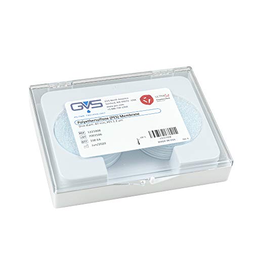 GVS Filter Technology, Filter Disc, PES Membran, 1.2µm, 47mm, 100/pk von GVS