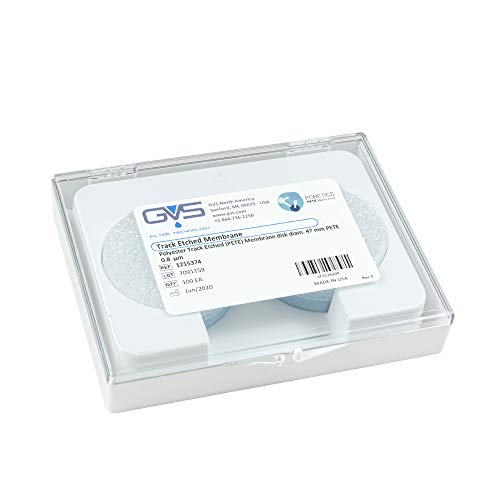 GVS Filter Technology, Filter Disc, PETE Membran, 0.8µm, 47mm, 100/pk von GVS