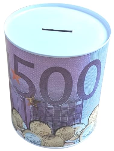 Gw Handels ug Spardose Sparschwein XL groß Sparbüchse Kinder 500 Euro-Note (500 Euro) von GW Handels UG