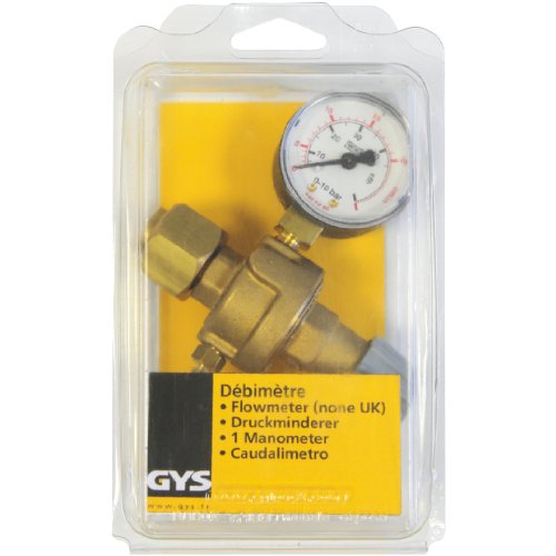 GYS Druckminderer, 1 Manometer, 12 L / min von GYS