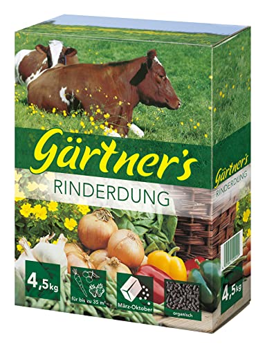 Gärtner's Rinderdung gekörnt - 4,5 kg von Gärtner's