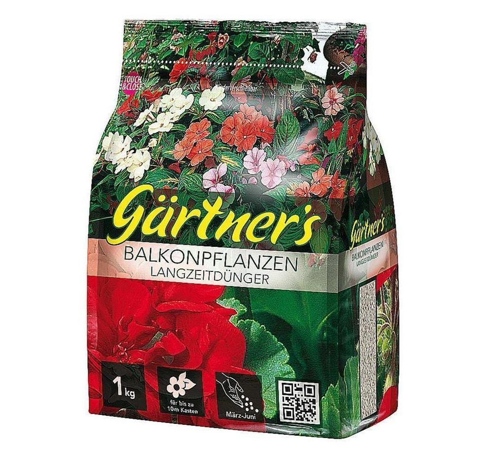 Gärtner's Blumendünger Balkonpflanzen-Langzeitdünger 1kg von Gärtner's
